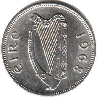 Eire 1968 Florin