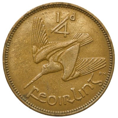 Irish Free State 1933 Farthing Value