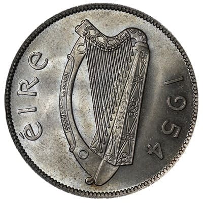 Eire 1954 Half Crown