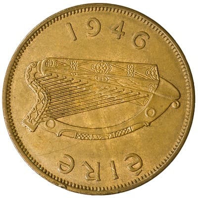 Irish Republic 1946 Penny Value