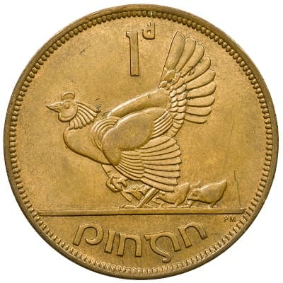 Irish Republic 1946 Penny Value