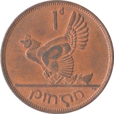 Irish Republic 1963 Penny Value