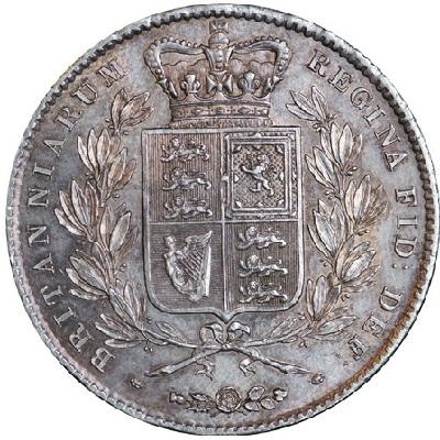 UK Crown 1844 Value