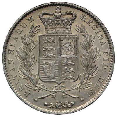 UK Crown 1845 Value