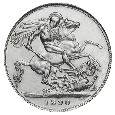 UK Crown 1890 Value