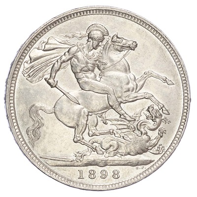 UK Crown 1898 Value