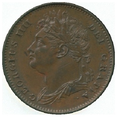 Farthing 1825 Value