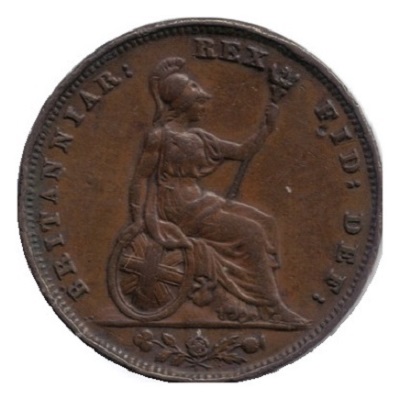 UK Farthing 1828 Value