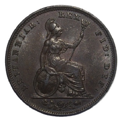 UK Farthing 1829 Value