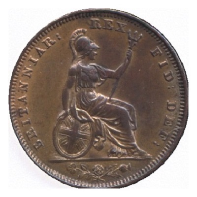UK Farthing 1830 Value