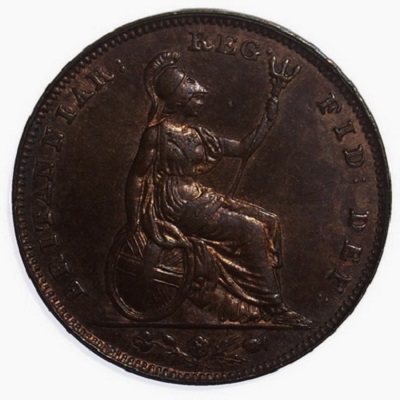 UK Farthing 1838 Value