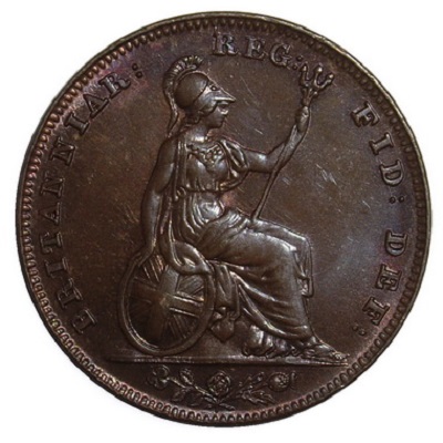 UK Farthing 1840 Value