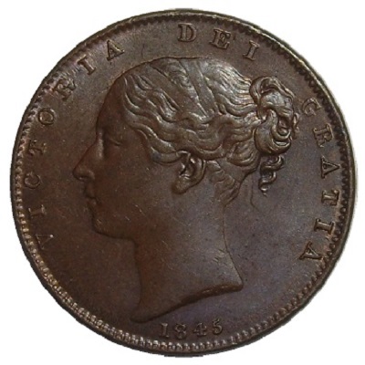 Farthing 1845 Value