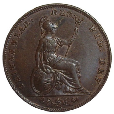 1847 UK Farthing Value