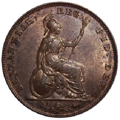 UK Farthing 1848 Value