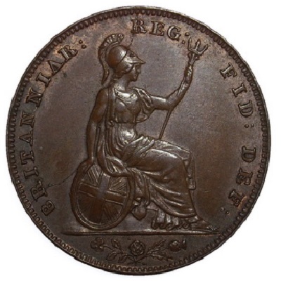 1849 UK Farthing Value