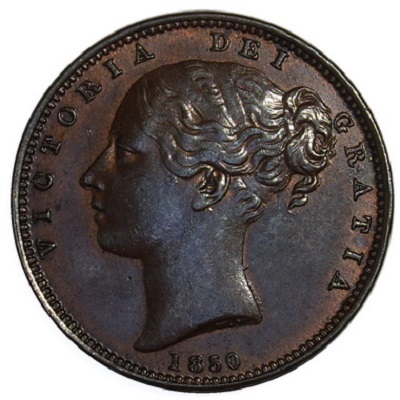 Farthing 1850 Value
