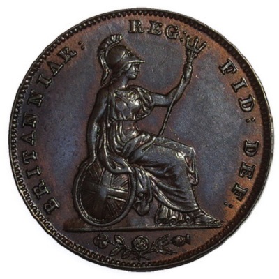 1850 UK Farthing Value