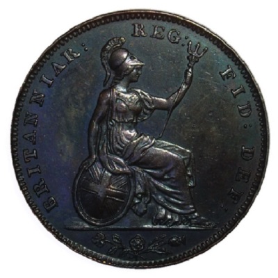 1853 UK Farthing Value