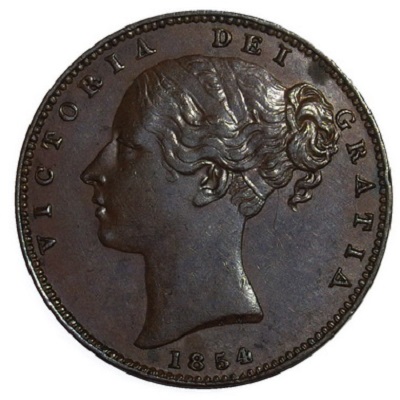 Farthing 1854 Value