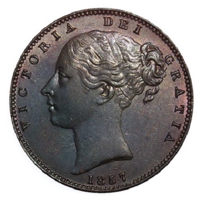 Farthing 1857 Value