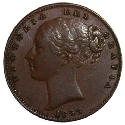 Farthing 1858 Value