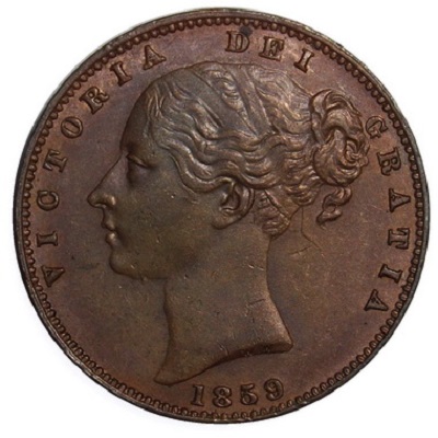 Farthing 1859 Value