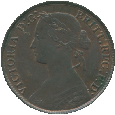 Farthing 1861 Value