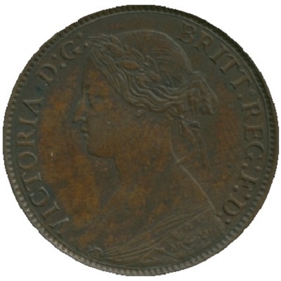 Farthing 1863 Value
