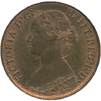 Farthing 1866 Value