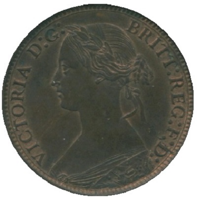 Farthing 1867 Value