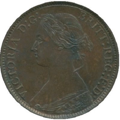 Farthing 1868 Value