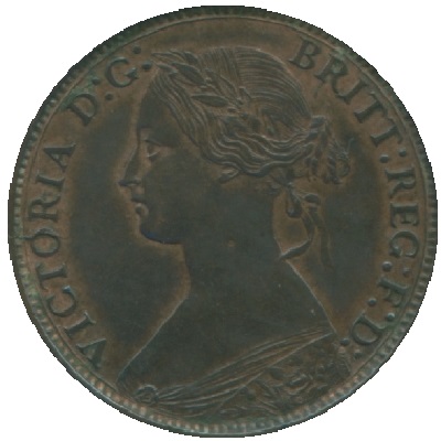 Farthing 1869 Value
