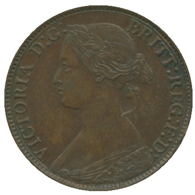 Farthing 1875 Value