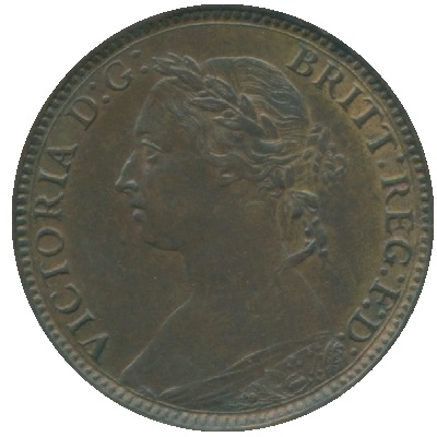 Farthing 1883 Value