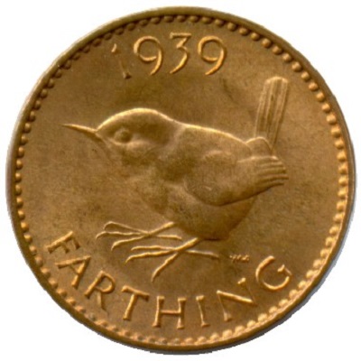 UK Farthing 1939 Value