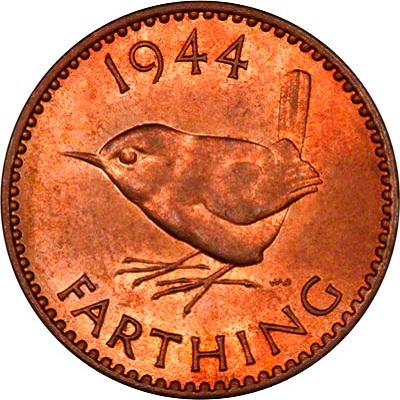 UK Farthing 1944 Value