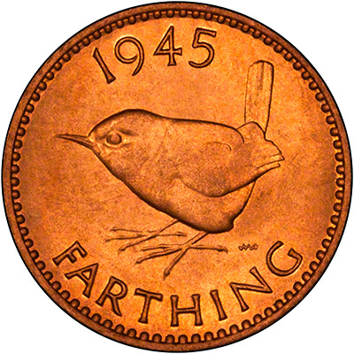 UK Farthing 1945 Value