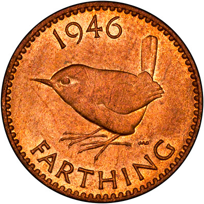 UK Farthing 1946 Value