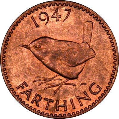 UK Farthing 1947 Value