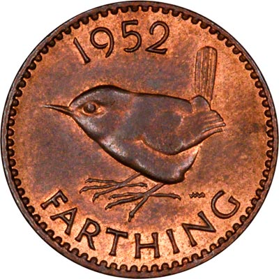 UK Farthing 1952 Value