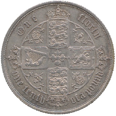 UK Florin 1852 Value