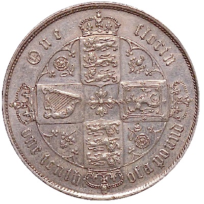 UK Florin 1864 Value