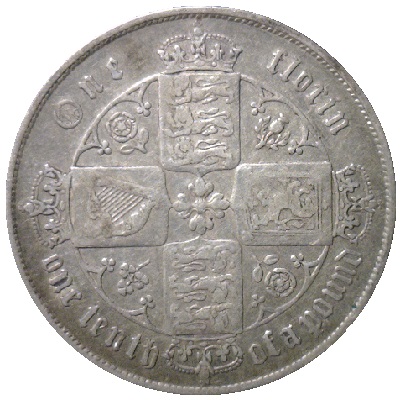 UK Florin 1865 Value