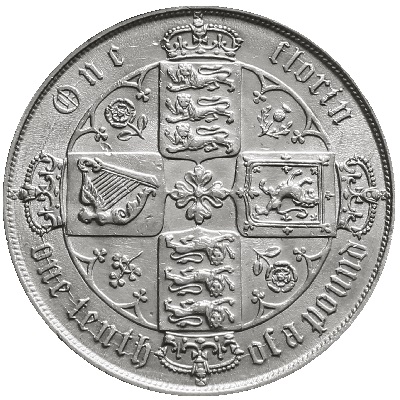 UK Florin 1872 Value