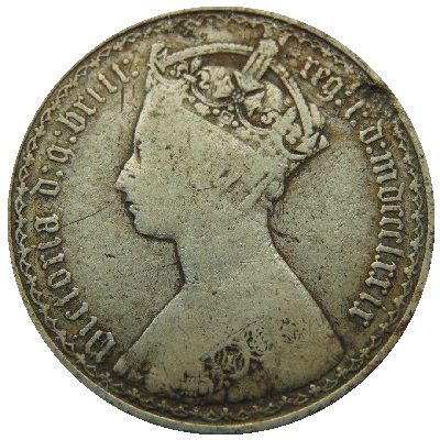 1879 UK Florin | 1879 two-shilling piece