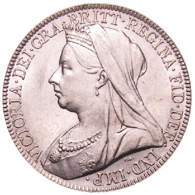 1896 UK Florin | 1896 two-shilling piece