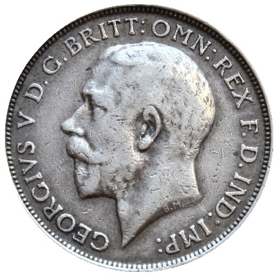 1912 UK Florin | 1912 two-shilling piece