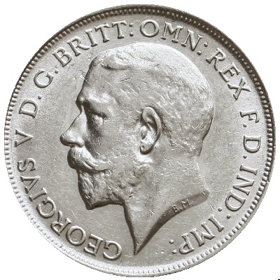 1914 UK Florin | 1914 two-shilling piece