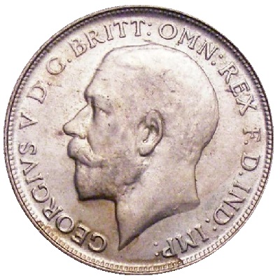 1920 UK Florin | 1920 two-shilling piece